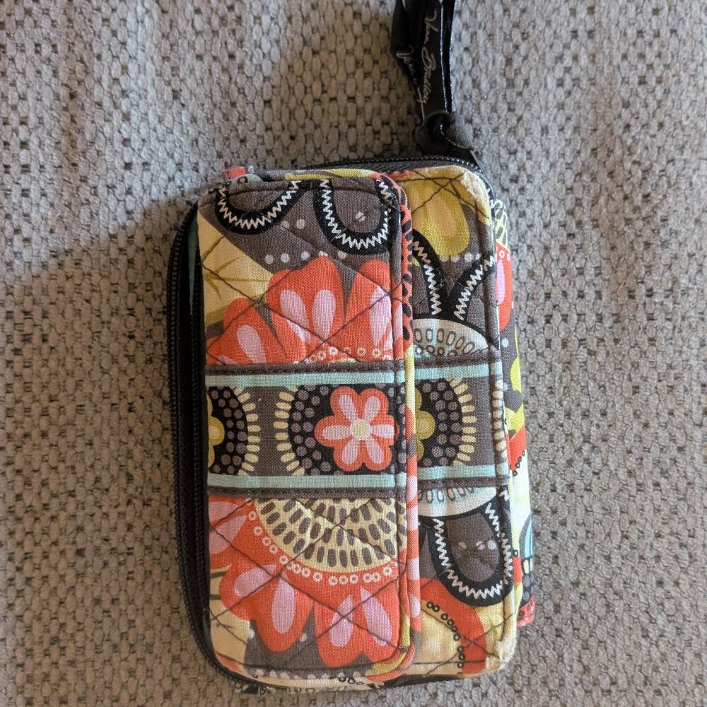 Vera Bradley Flower Shower All in One Carry it All Wristlet Wallet